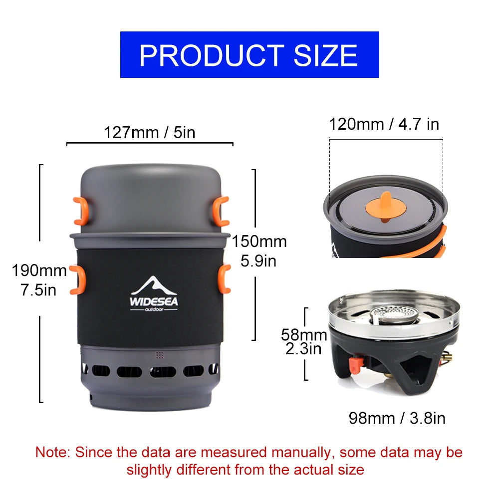 Rapid Boil Compact Cooking Set