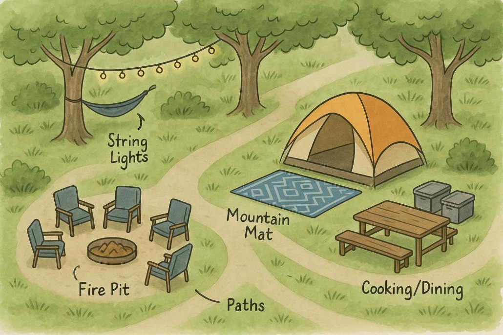 How to Set Up a Comfortable Campsite