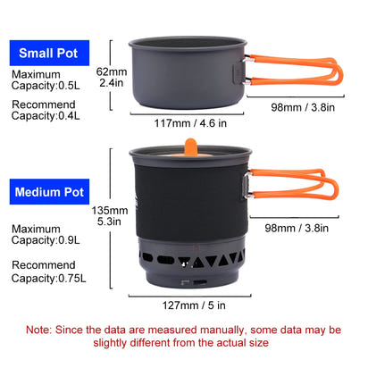 Rapid Boil Compact Cooking Set