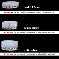 Drafto Tape - Heavy Duty Silicone Weather Seal Tape