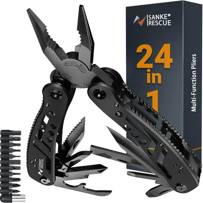 24 in 1 Survival Multitool