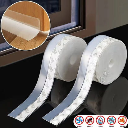 Drafto Tape - Heavy Duty Silicone Weather Seal Tape