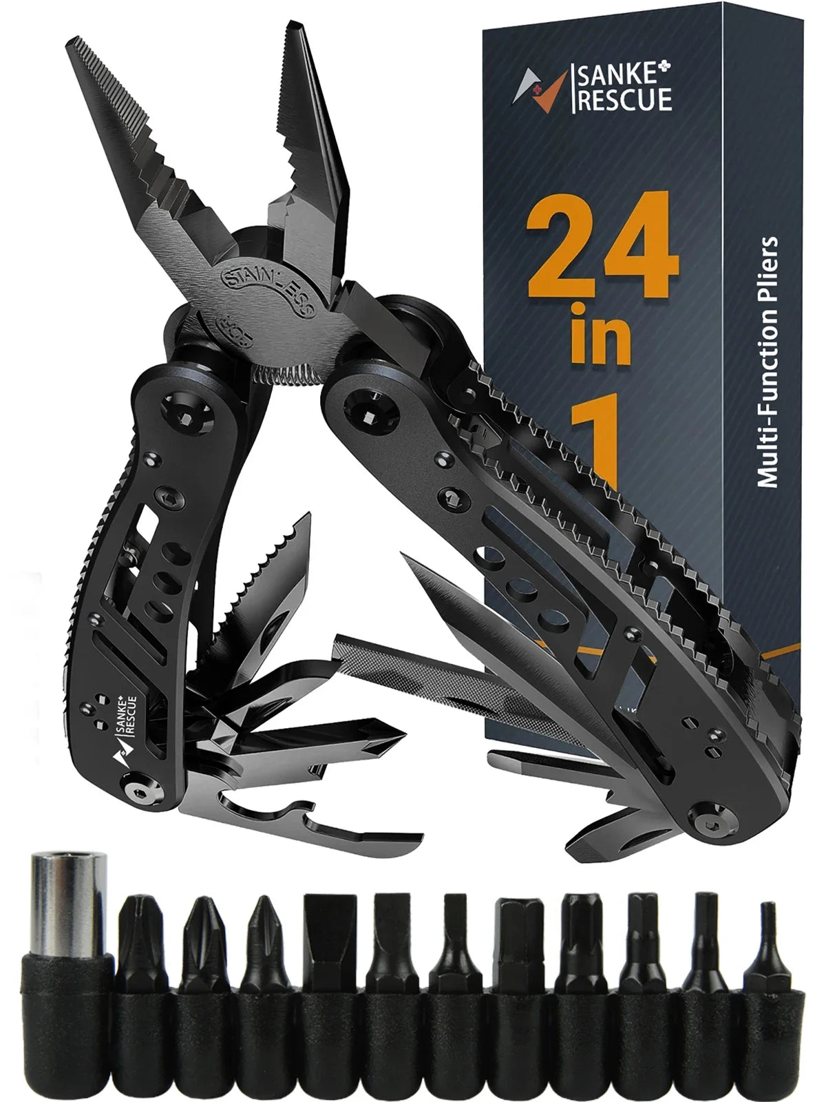 24 in 1 Survival Multitool